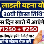 Ladli Behna Yojana 30th Installment: लाडली बहना योजना की 30वीं किस्त जारी 1500 रुपए